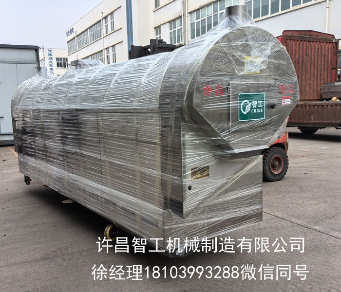 全自動炒瓜子流水線，裝車發(fā)貨商丘啦！